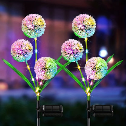 Neporal Solar Garden Lights Brighten Up Your Garden with These 2pcs Solar Garden Lights Stake!